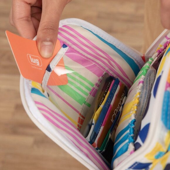 Lug Propeller 2 Overnight Bag Wildflower Brights White with Neon Print - Picture 7 of 16